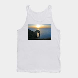 Sunset over Durdle Door Tank Top